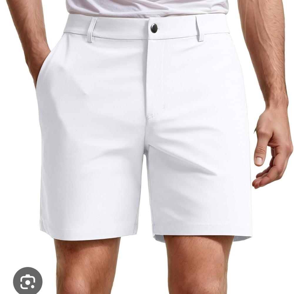 Men's White Shorts